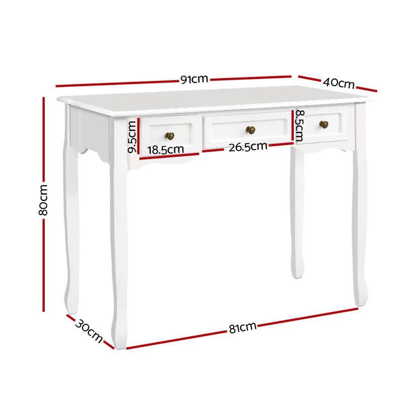 Milano Premium French Style Hall Console Table Hallway Side Dressing Table